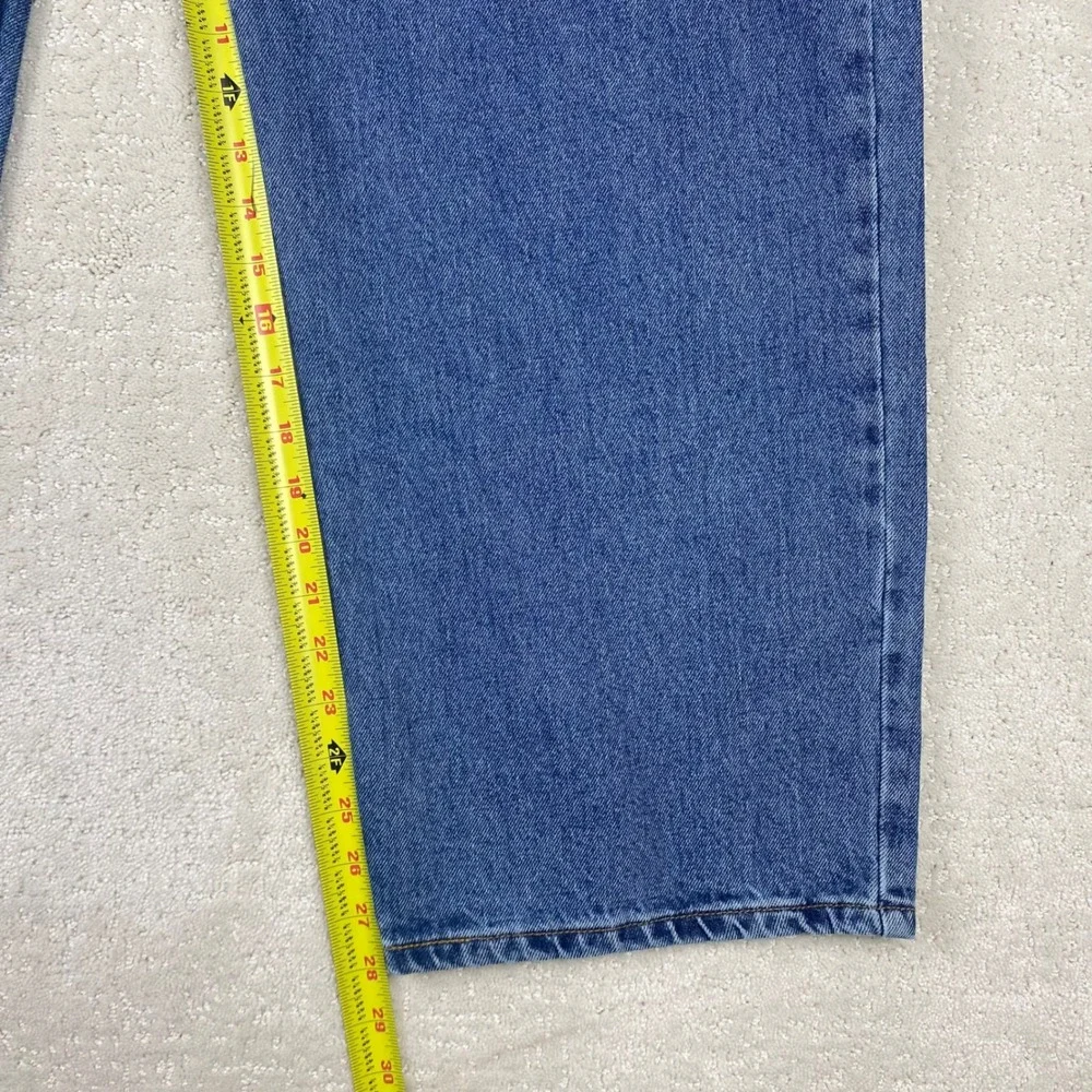 Levi's 550 Jeans Mens 48x29 Big & Tall Blue Relaxed Fit 100% Cotton Denim